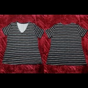Black Striped Shirt